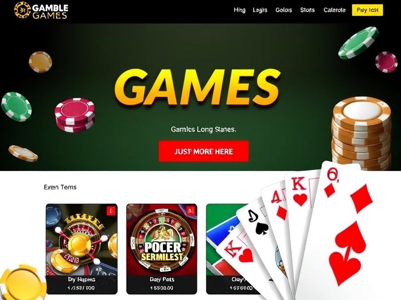 Explore the best free gamble games online, including slots, poker, blackjack, and more. Play casino games for fun with no risk—no downloads or real money required.